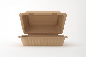 Een verpakking die openstaat